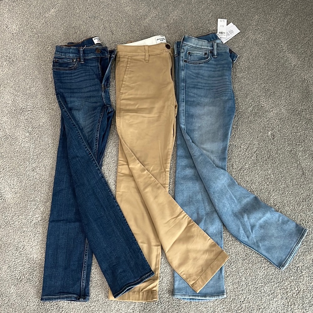 Abercrombie boys jeans 13/14 slim